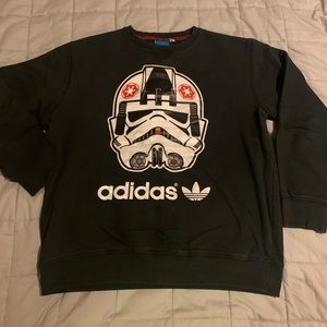 Adidas Star Wars Stormtrooper crew neck